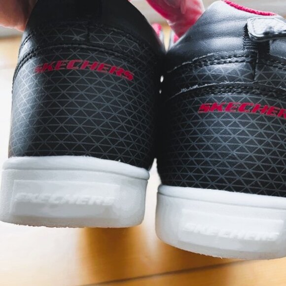 Skechers Energy Lights Hightop Leather Shoes - EUC - Picture 7 of 15